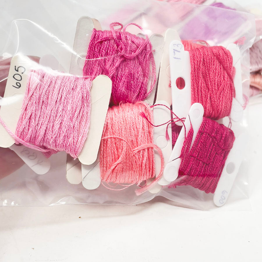 Red & Pink Large Floss Bundles