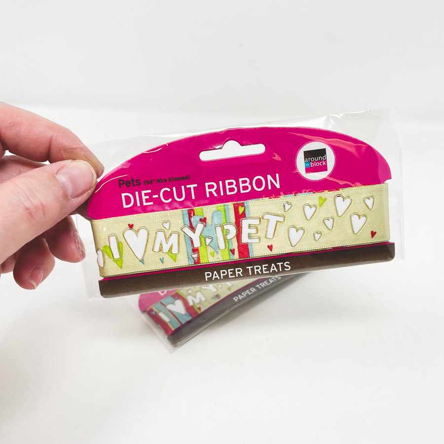 Die Cut Pets Ribbon