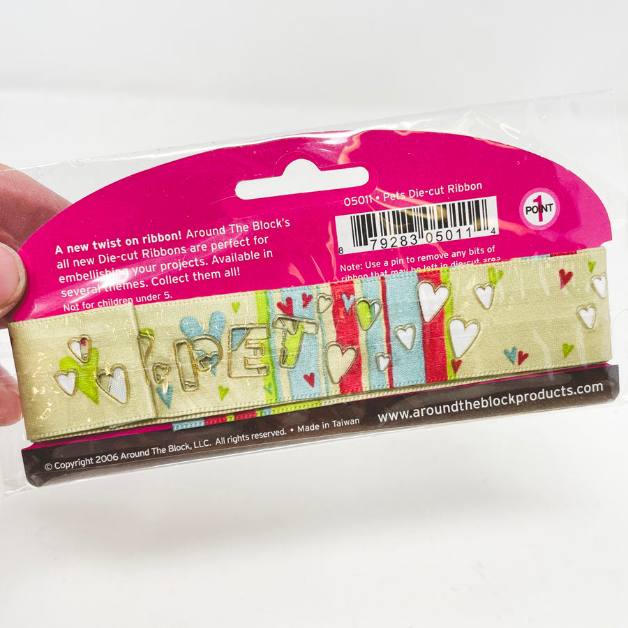 Die Cut Pets Ribbon