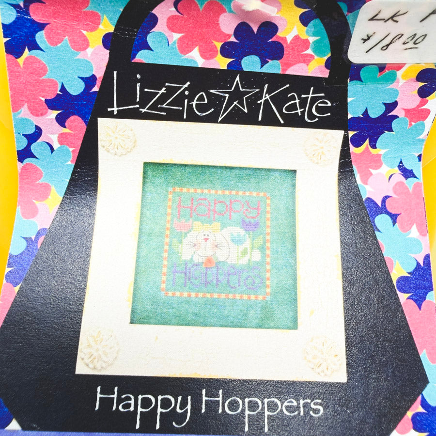 Lizzie*Kate "Happy Hoppers" Pocketbook Cross Stitch Kit