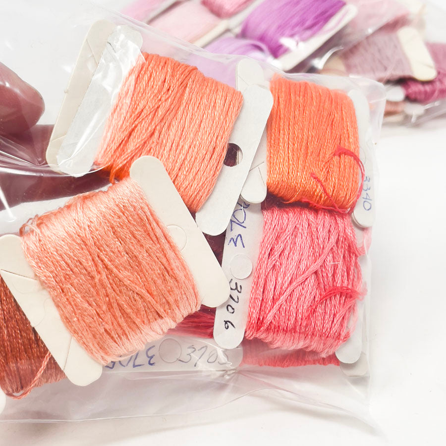 Red & Pink Large Floss Bundles