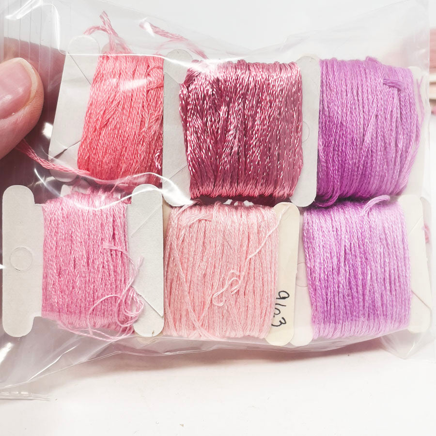 Red & Pink Large Floss Bundles