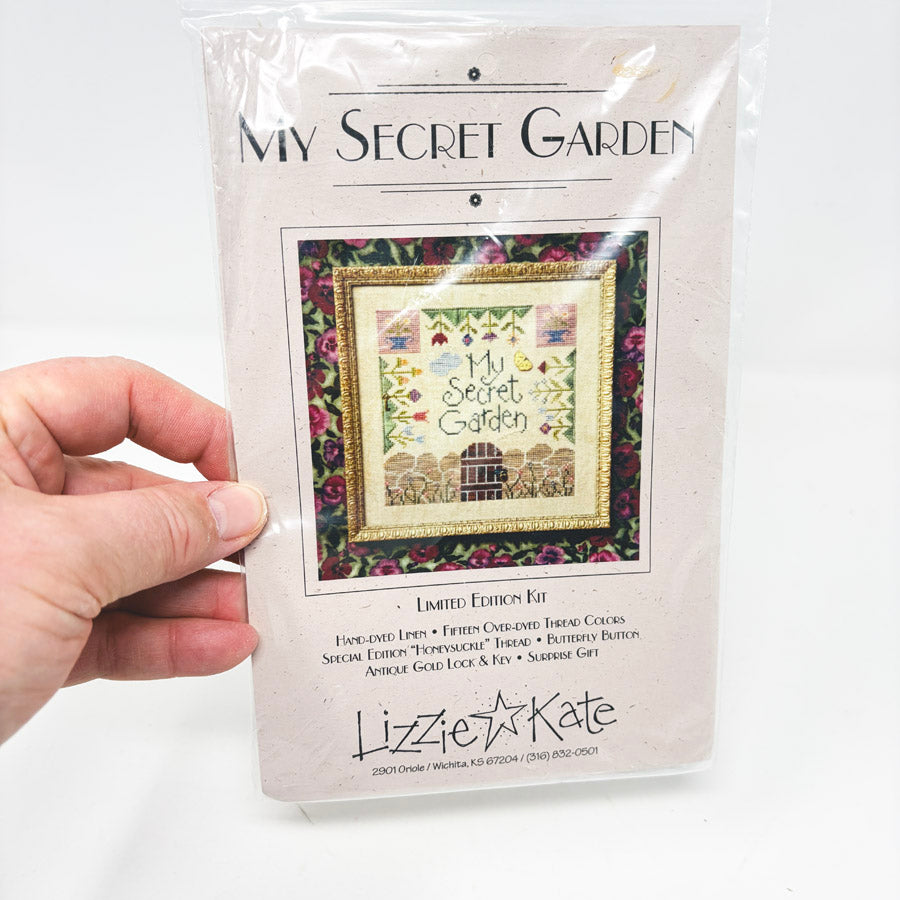 Lizzie*Kate "My Secret Garden" Cross Stitch Kit