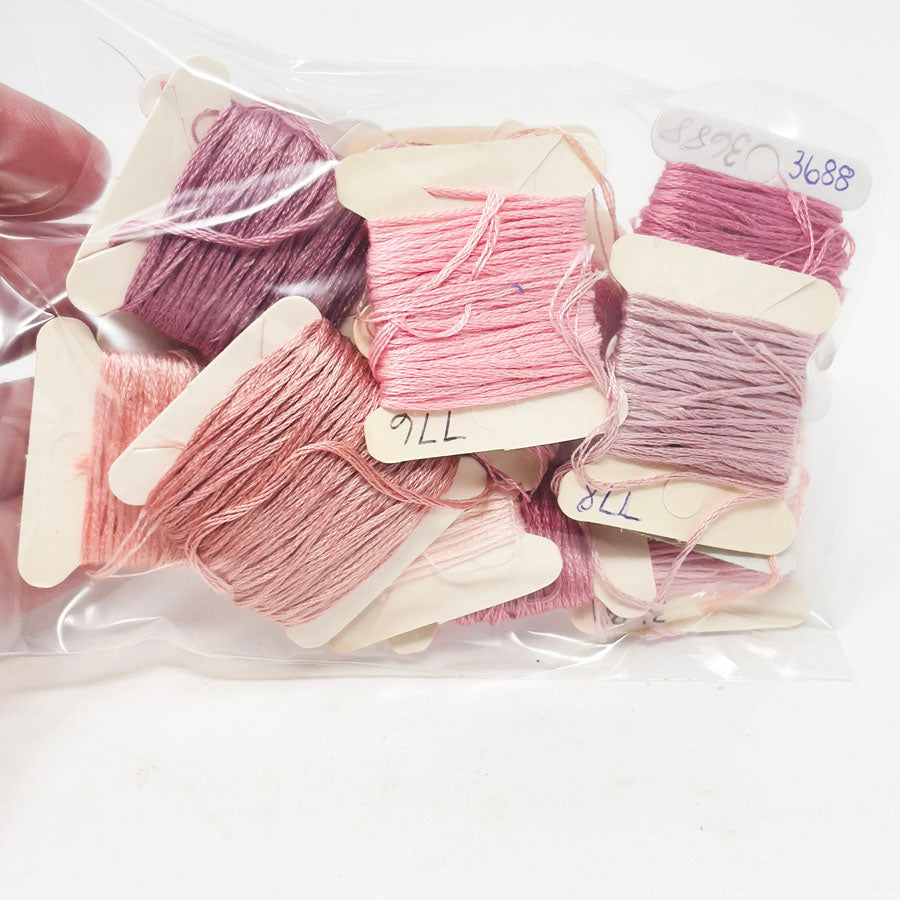 Red & Pink Large Floss Bundles