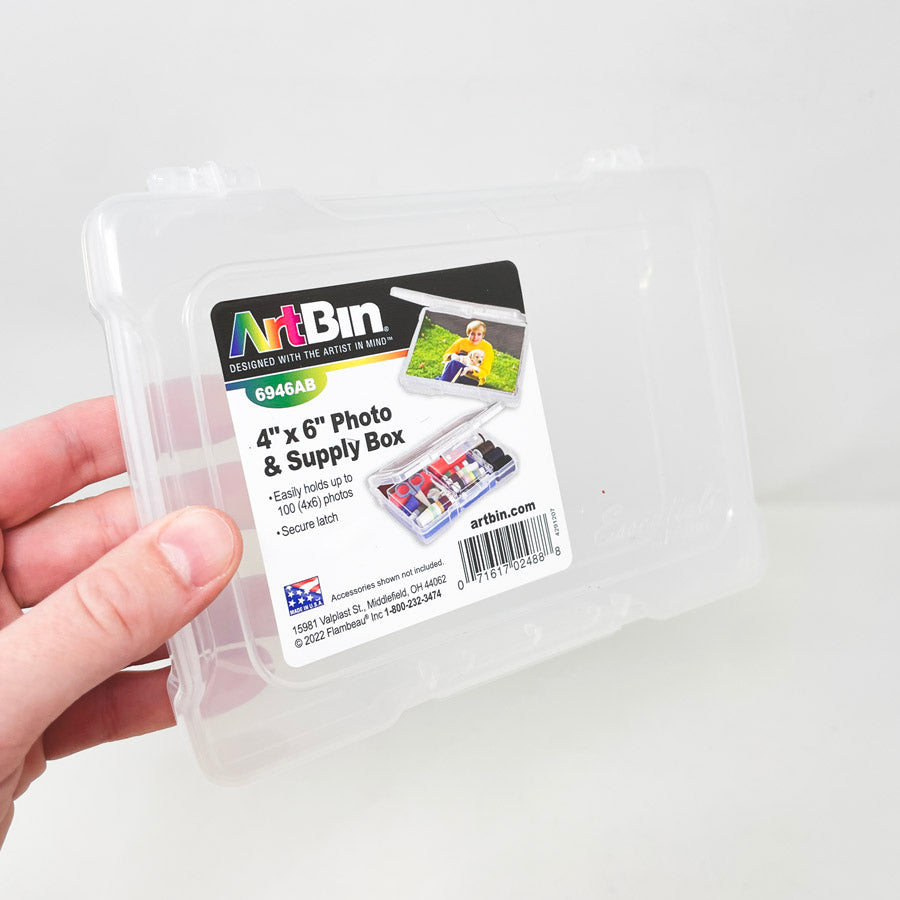 ArtBin 4" x 6" Photo & Supply Box