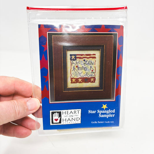 Heart in Hand "Star Spangled Sampler" Cross Stitch Kit