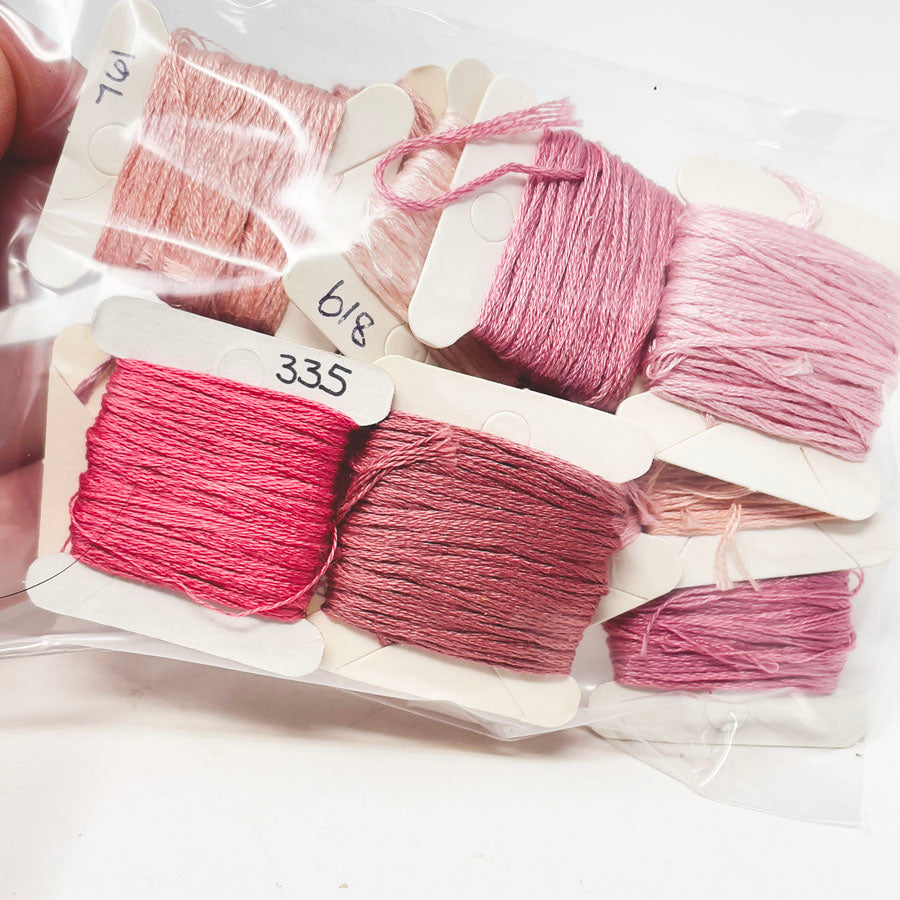 Red & Pink Large Floss Bundles