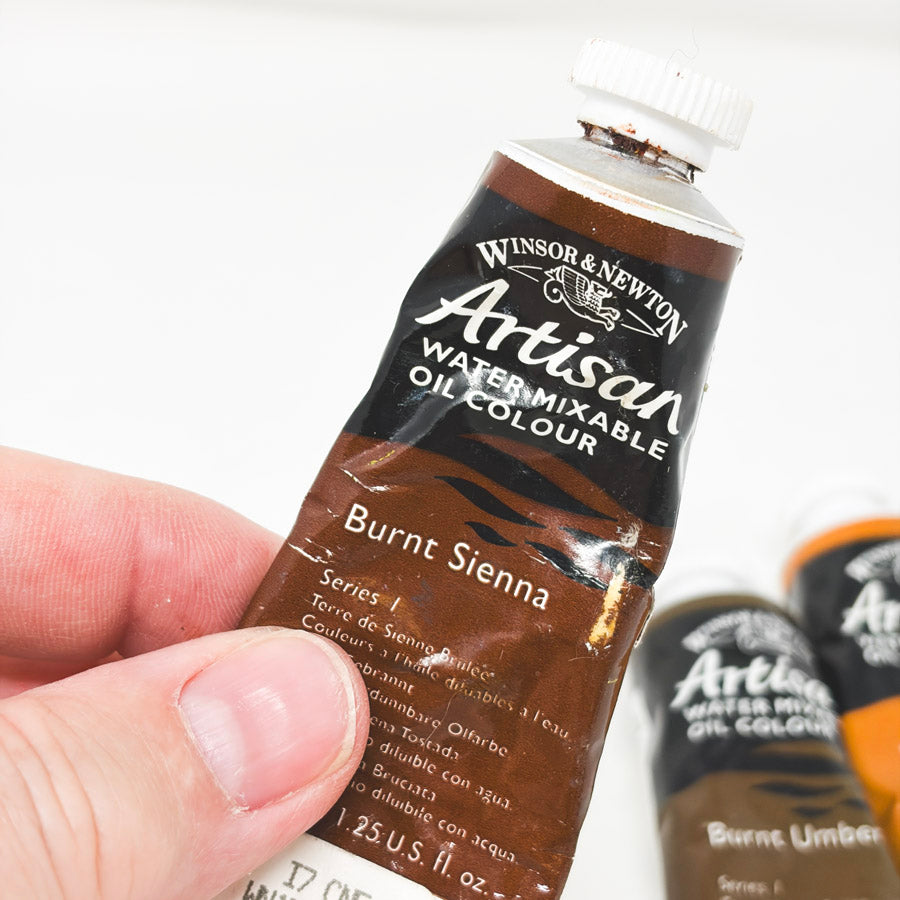 Brown Tones – Winsor & Newton Artisan Water Mixable Oil Paints
