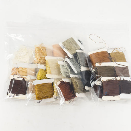 Neutral & Browns Large Floss Bundles