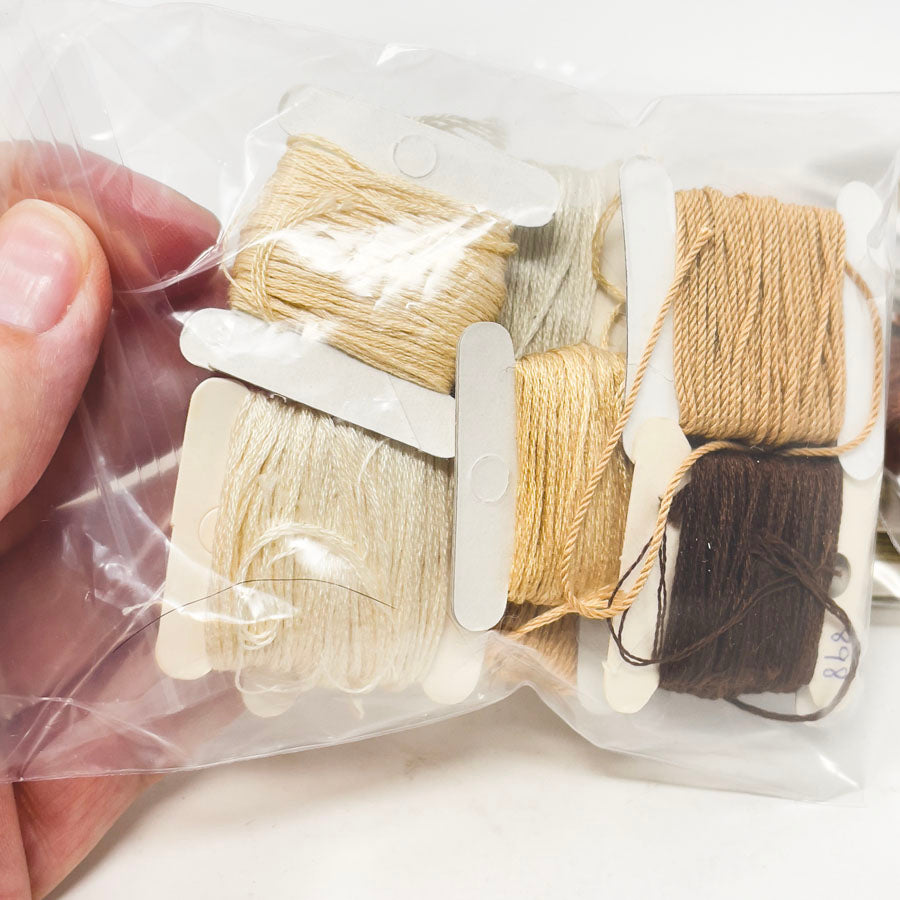 Neutral & Browns Large Floss Bundles
