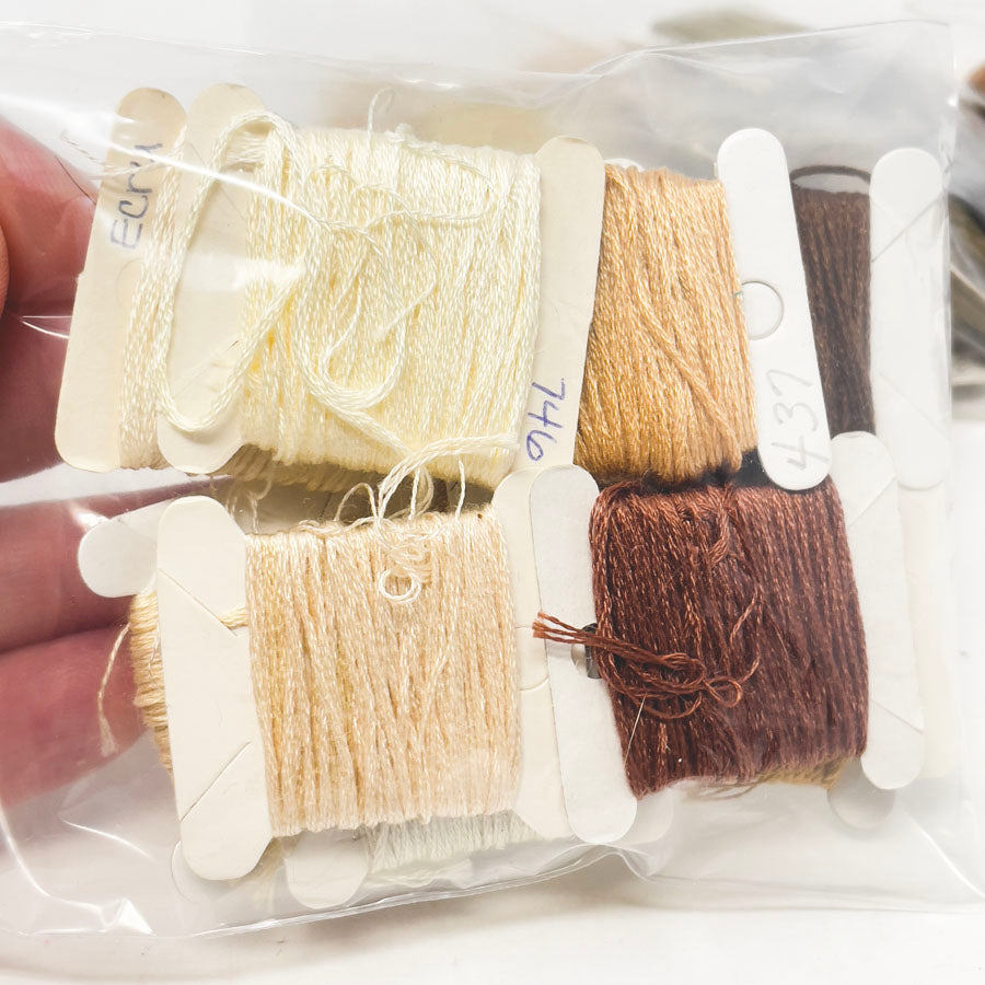 Neutral & Browns Large Floss Bundles
