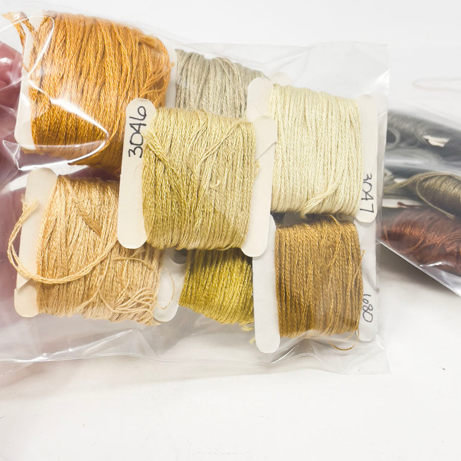 Neutral & Browns Large Floss Bundles