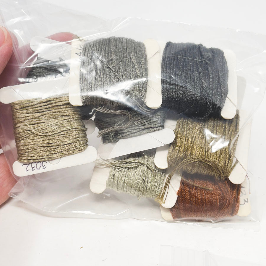 Neutral & Browns Large Floss Bundles