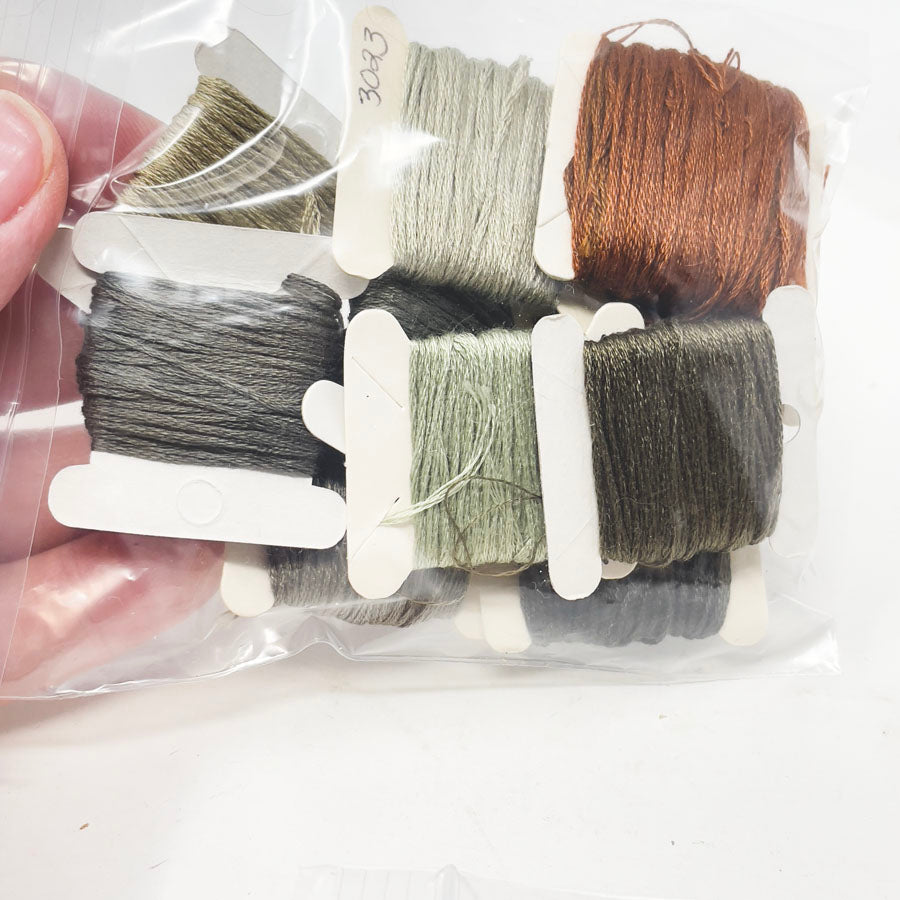 Neutral & Browns Large Floss Bundles