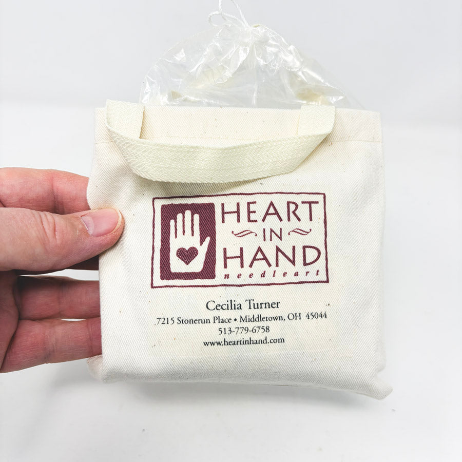 Heart in Hand "Saint Nick" Cross Stitch Pillow Kit