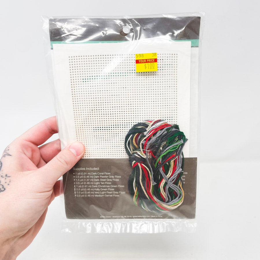 Zweigart Artiste Mini Cross Stitch Father's Day Card Kit
