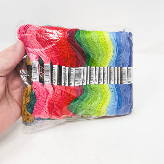 Embroidery Floss Bundle, Appx. 40 Skeins