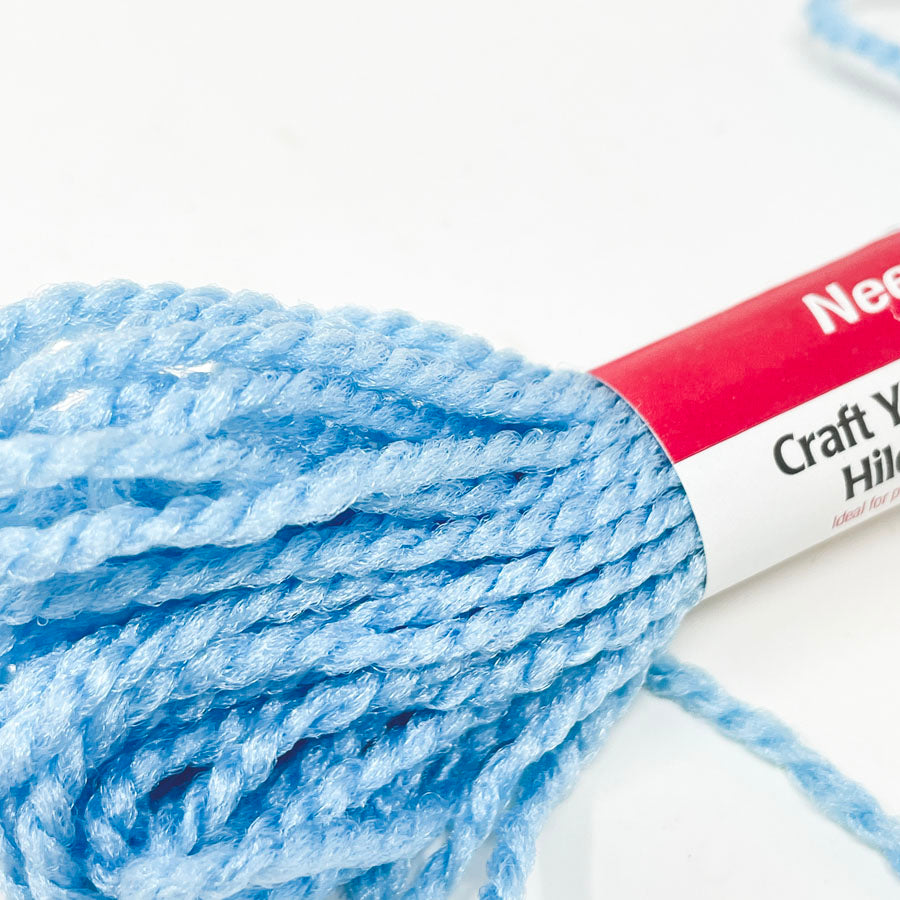 Needloft- Craft Yarn - Light Blue