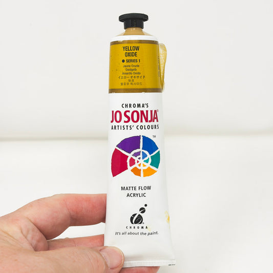 Chroma's Jo Sonja Acrylic Paint – Yellow Oxide
