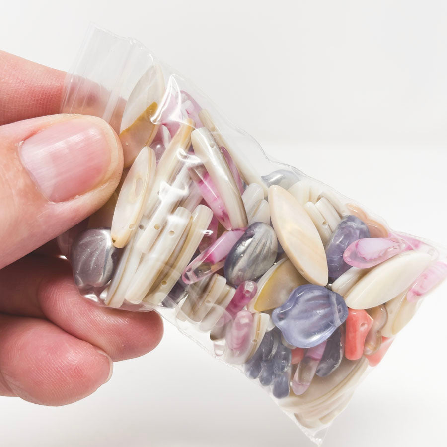 Shell and Glass Bead Assortment