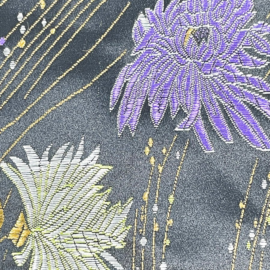 43" x 33" Floral Brocade Fabric Remnant