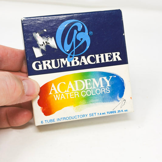 Grumbacher Academy Water Color Tubes (3)