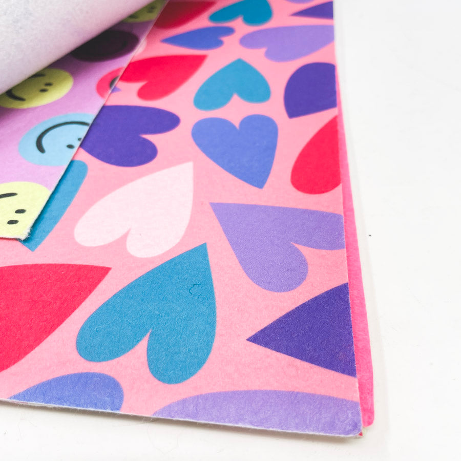 Printed Stiff Felt Sheets 8.5 x 11