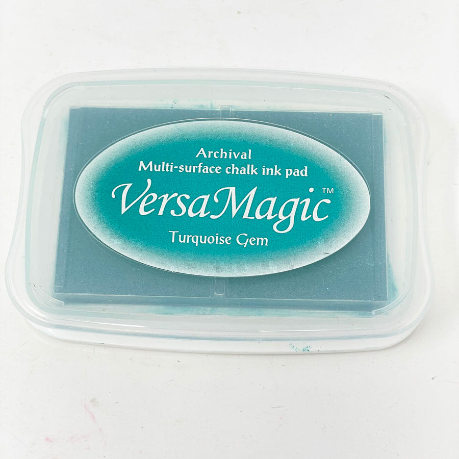 Versa Magic Archival Chalk Ink Pad - Turquoise Gem