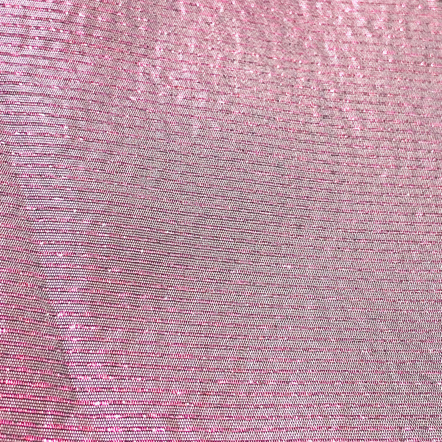 60" x 4.5 Yds Purple Sparkle Stripe Stiff Fancy Fabric