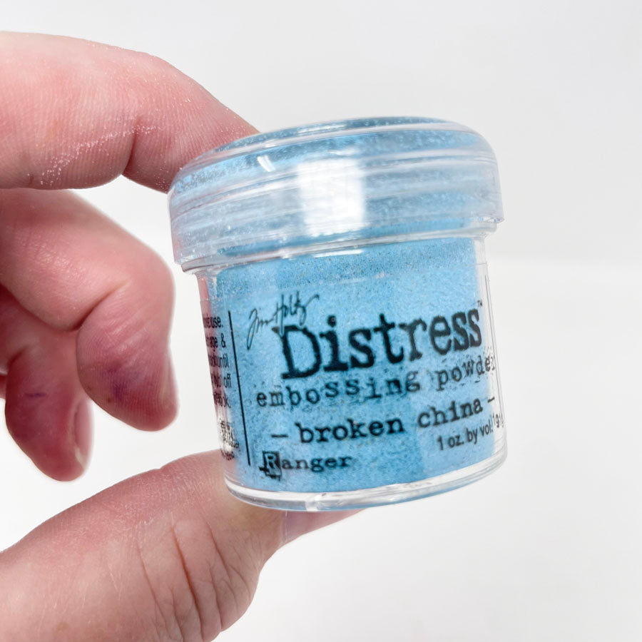 Distress Embossing Powder - Broken China