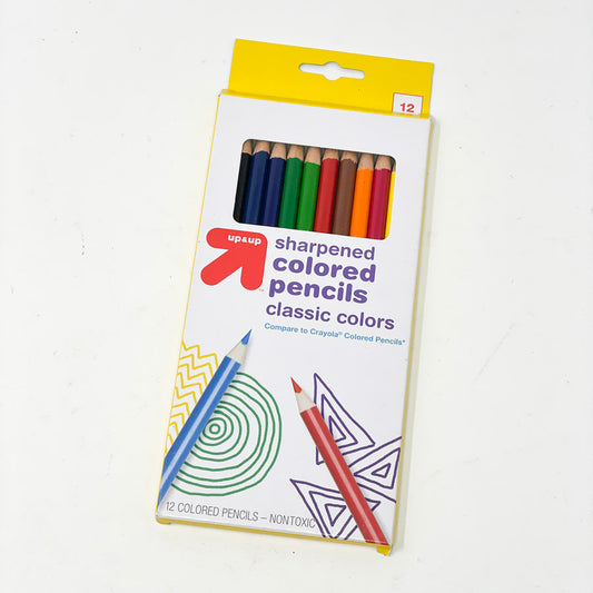 Up & Up Colored Pencils (12pc.)