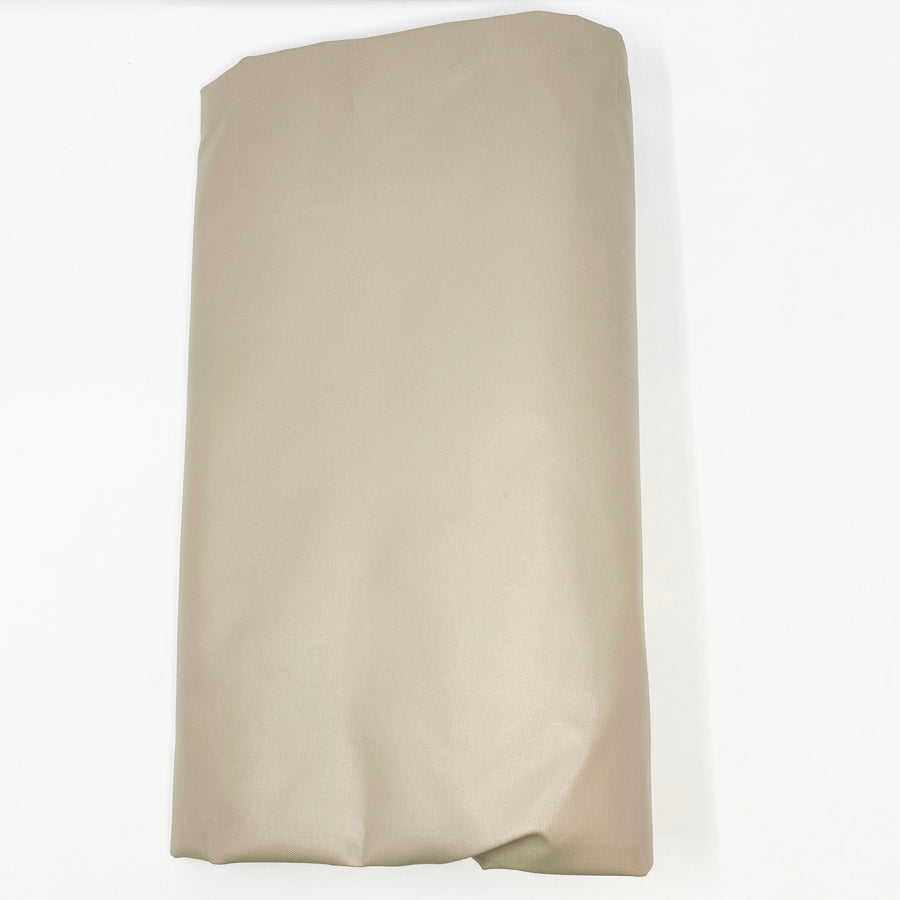 60" x 66" Beige Vinyl Coated Fabric