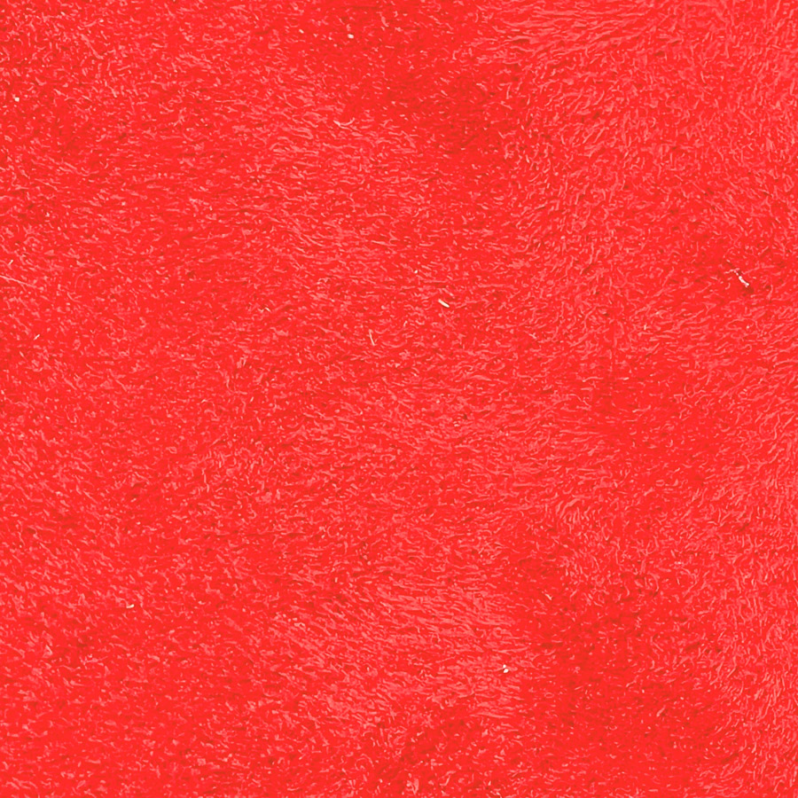 60" x 35" Red Faux Suede/Microsuede Fabric