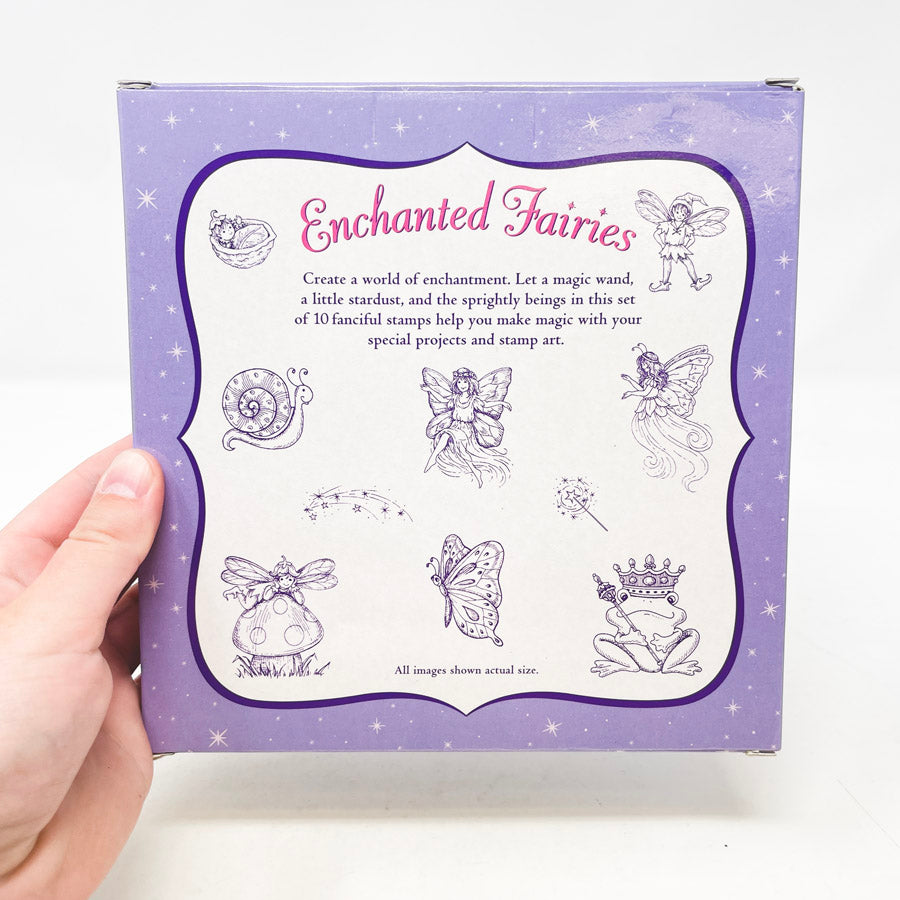 All Night Media Enchanted Fairies Rubber Stamp Collection