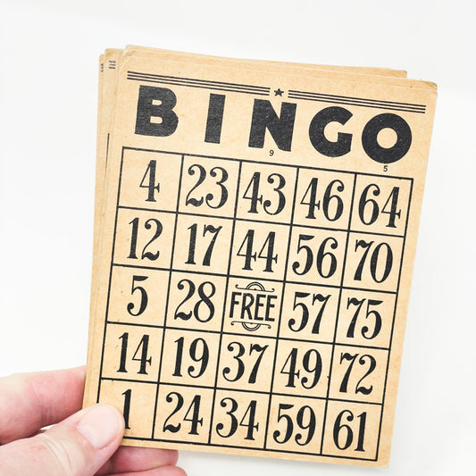 Vintage Bingo Cards (23)