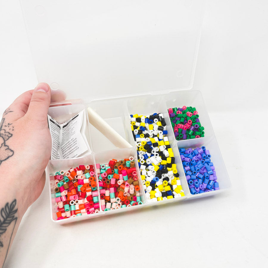 Storage Box with Asst. Perler Beads