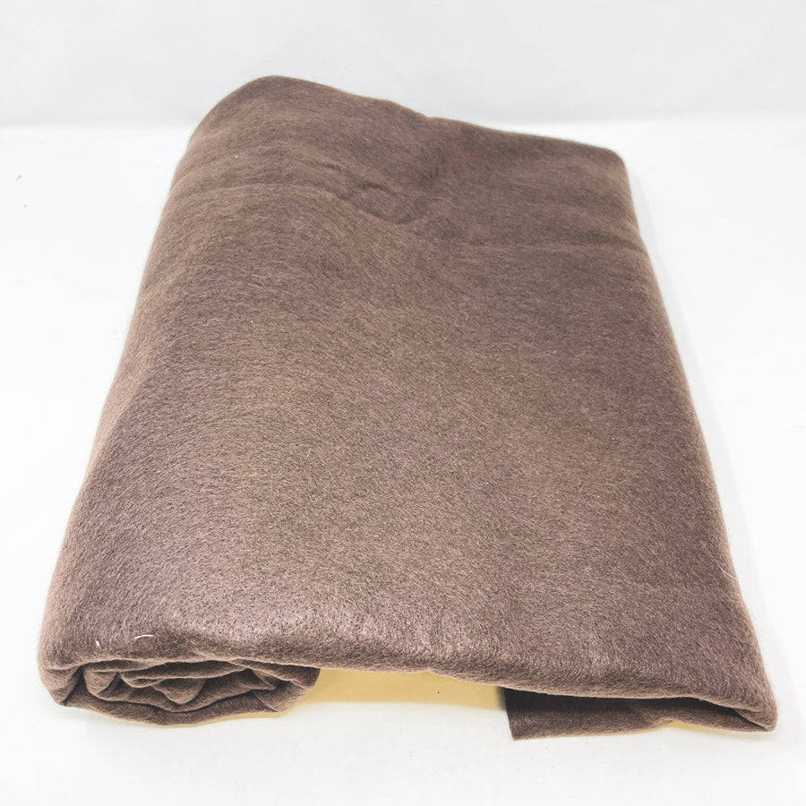 42" x 2 Yds Dark Brown Craft Felt