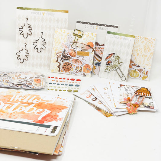 Fall - Cocoa Daisy Planner Kit - Partial