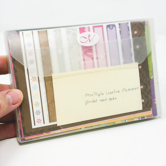 Creative Memories - Pack of Pocket Card Sets