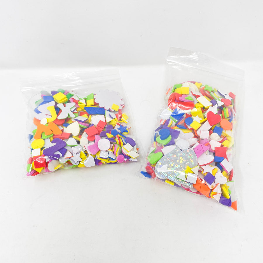Assorted Bags of Foam Stickers
