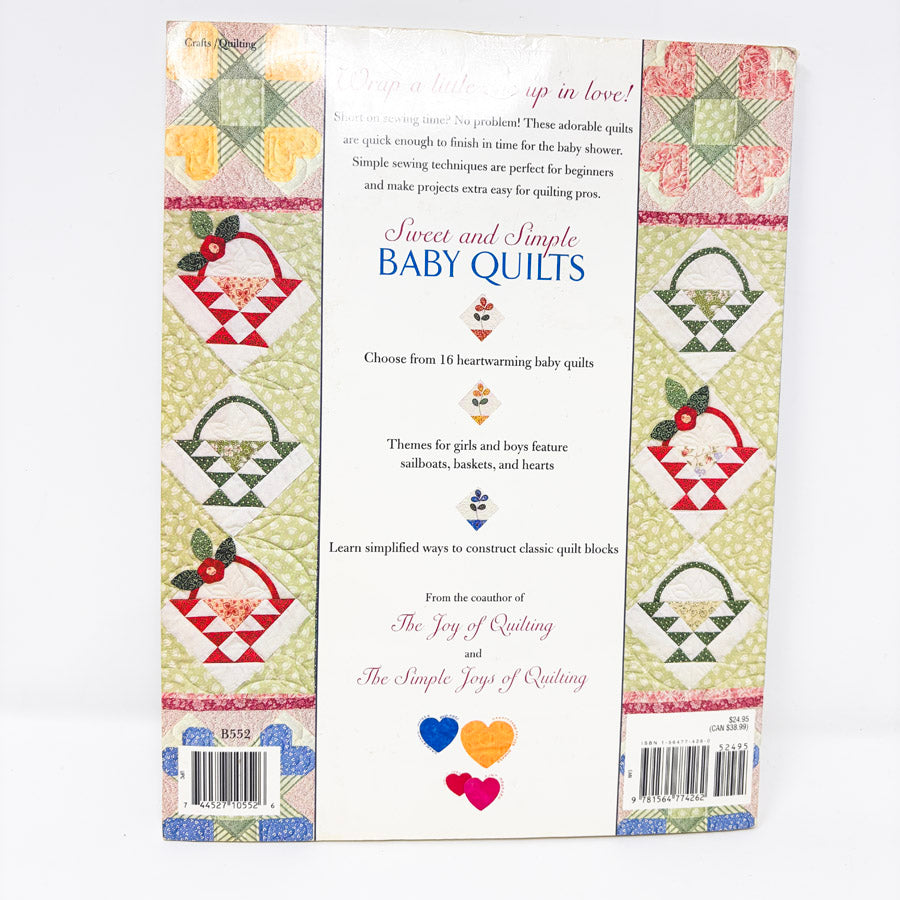 "Sweet and Simple Baby Quilts" Book by Mary Hickey