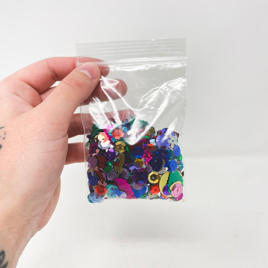 Small Bag of Asst. Sequins
