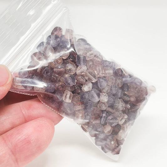 Purple Glass Beads