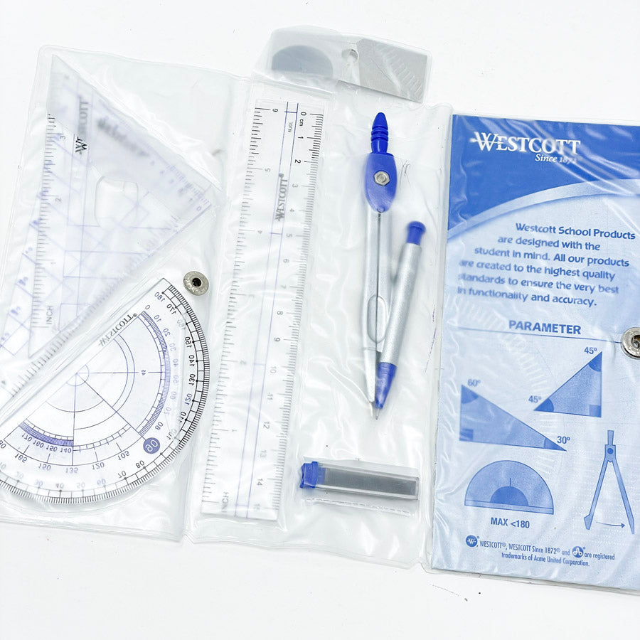 Westcott Geometry Math Kit
