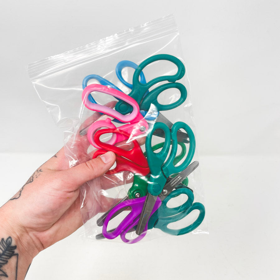 Bundle of Kids Safety Scissors