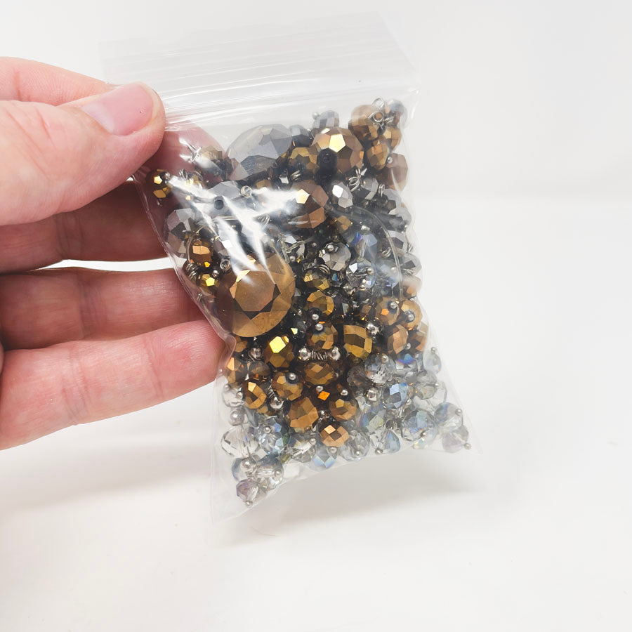 Mixed Faceted Bead Mix