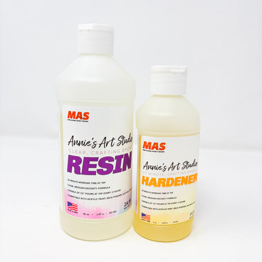 Annie's Art Studio Crafting Epoxy Resin Kit