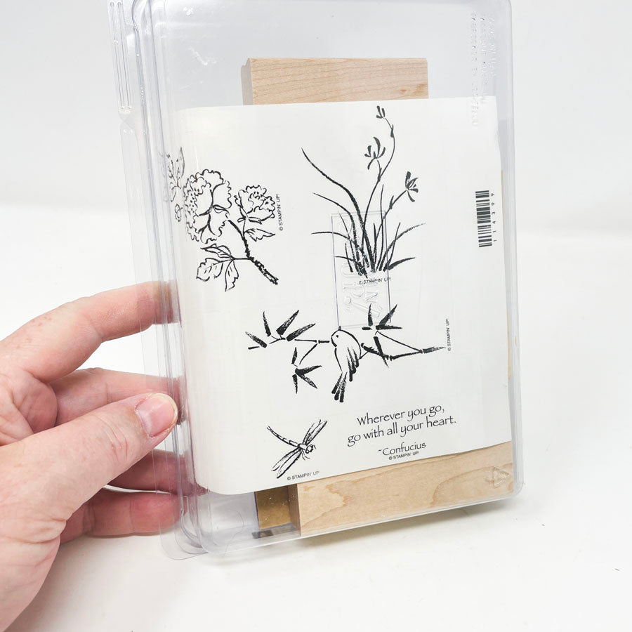Asian Artistry Wood Stamps by Stampin' Up