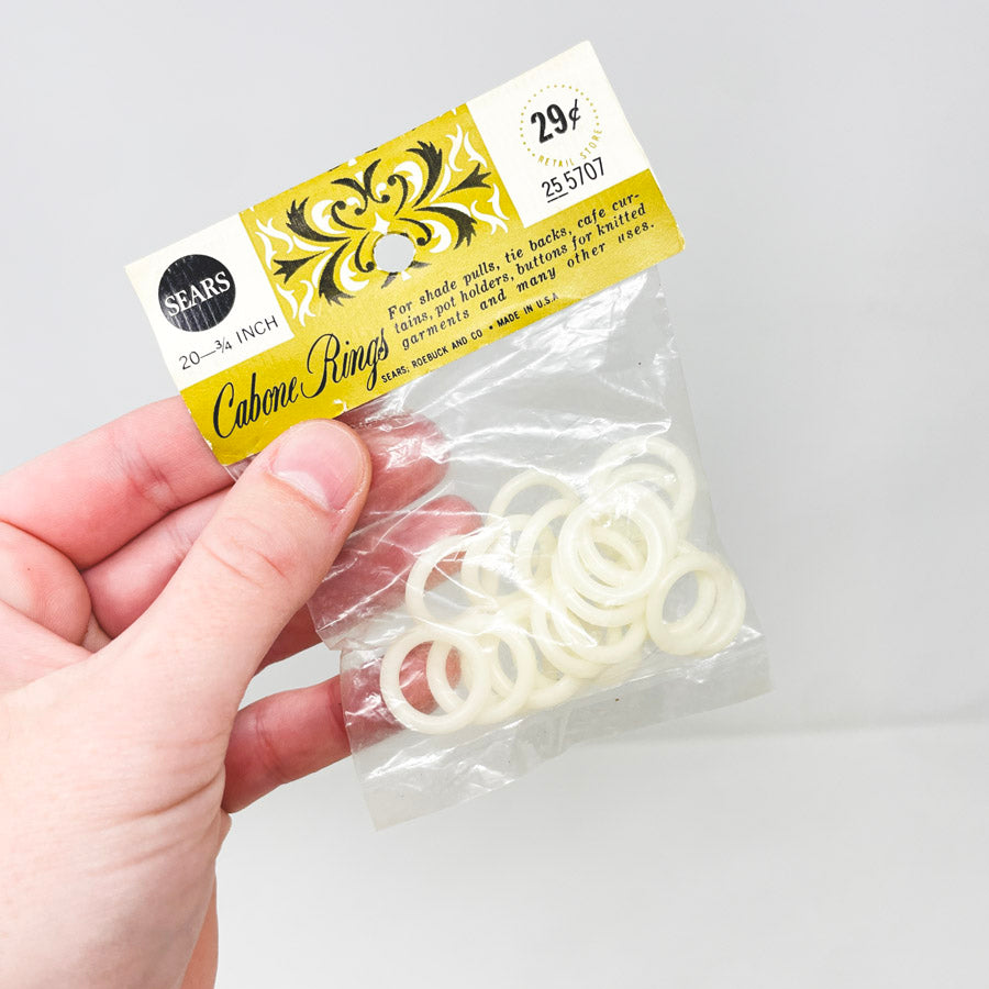 Sears 3/4" Cabone Rings