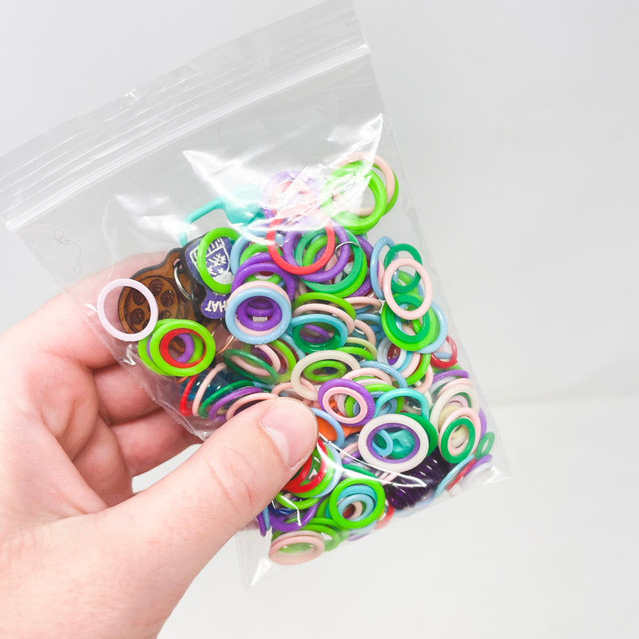 Mostly Ring Stitch Marker Bundle